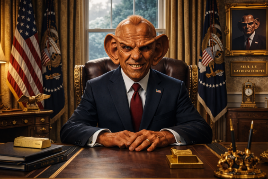 Le dirigeant des US est-il un Ferengi ? Telle est la question